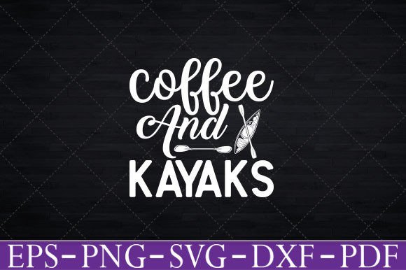 Coffee and Kayaks Graphics for Creative Publishers