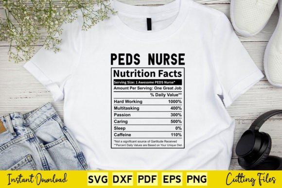 Funny Peds Nurse Nutrition Facts