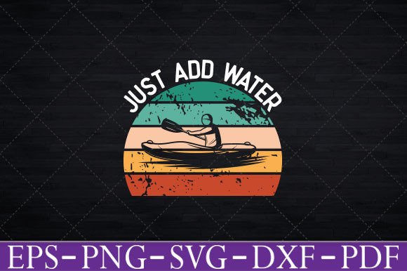 Kayaking Just Add Water Graphics for Creative Publishers