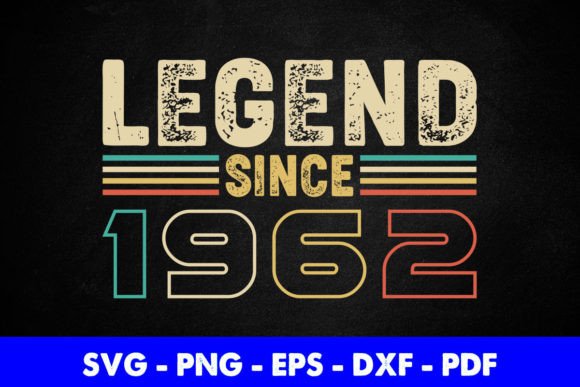 Legend Since 1962 Birthday T-shirt